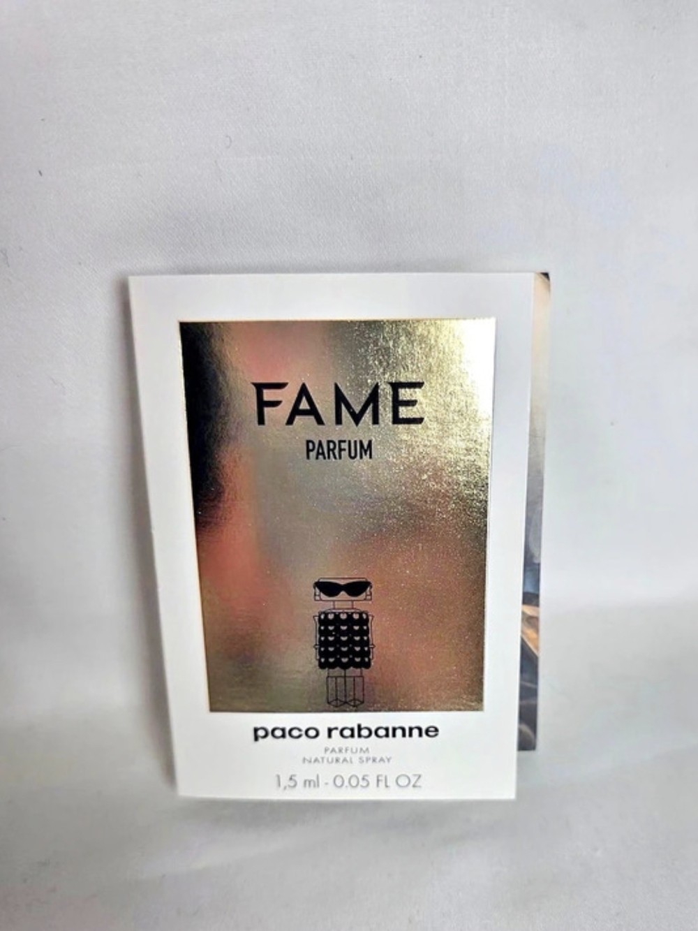 Paco Rabanne FAME Parfum Sample (3packs) 1.5 mL NWT